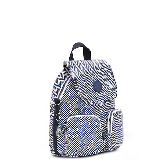 Kipling Firefly Up Printed Convertible Rugzak Grijs | BE 1582WN